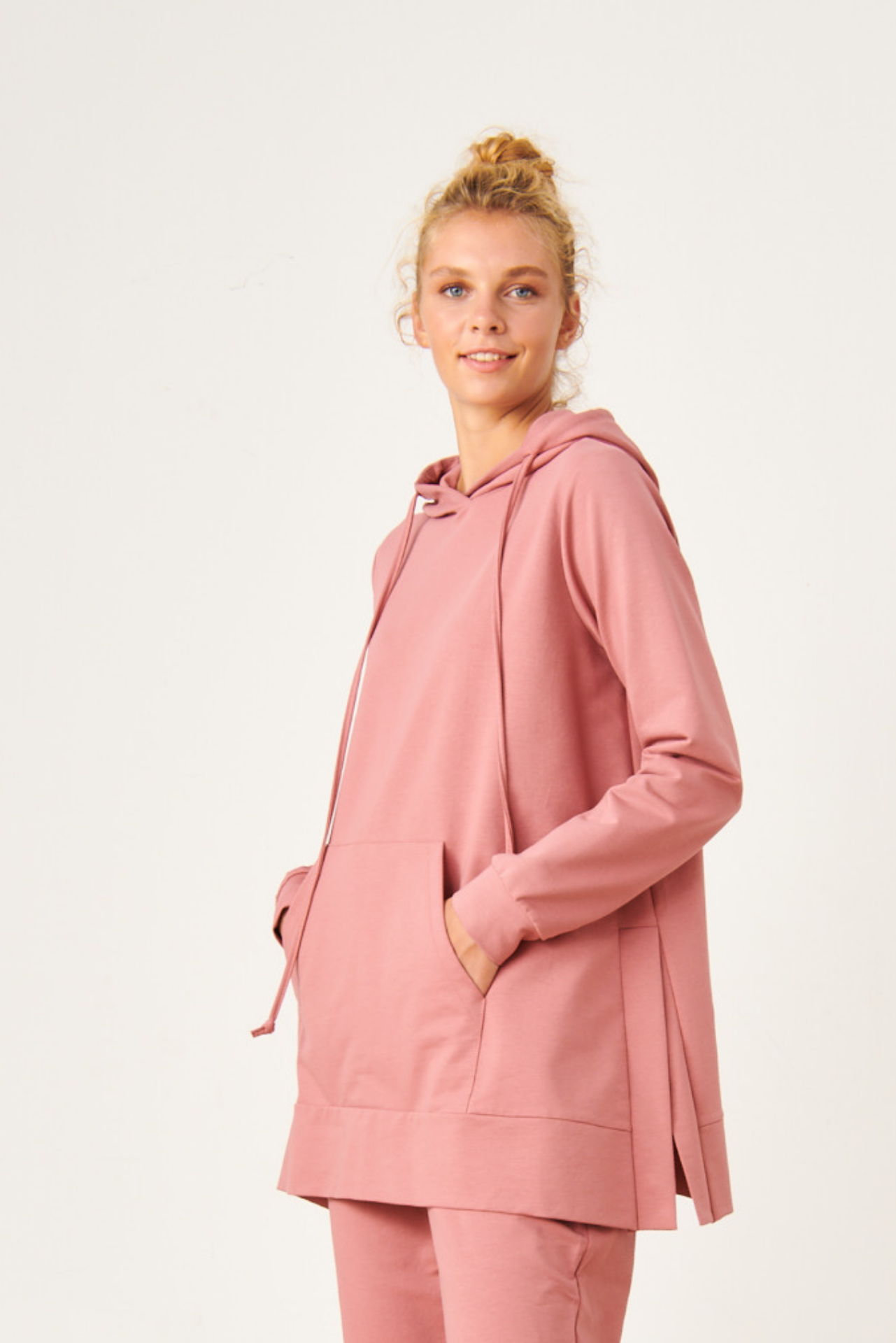 Efsane Premium Pamuk Sweat Rose