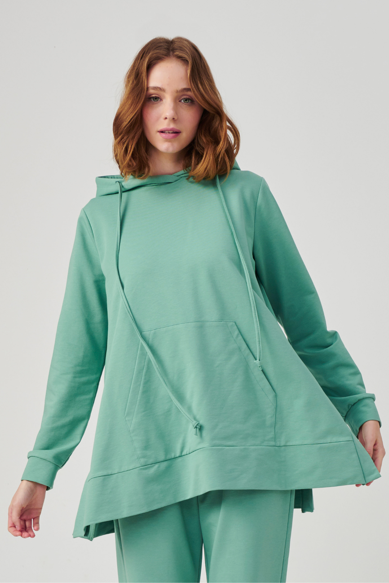 Efsane Premium Pamuk Sweat Mint