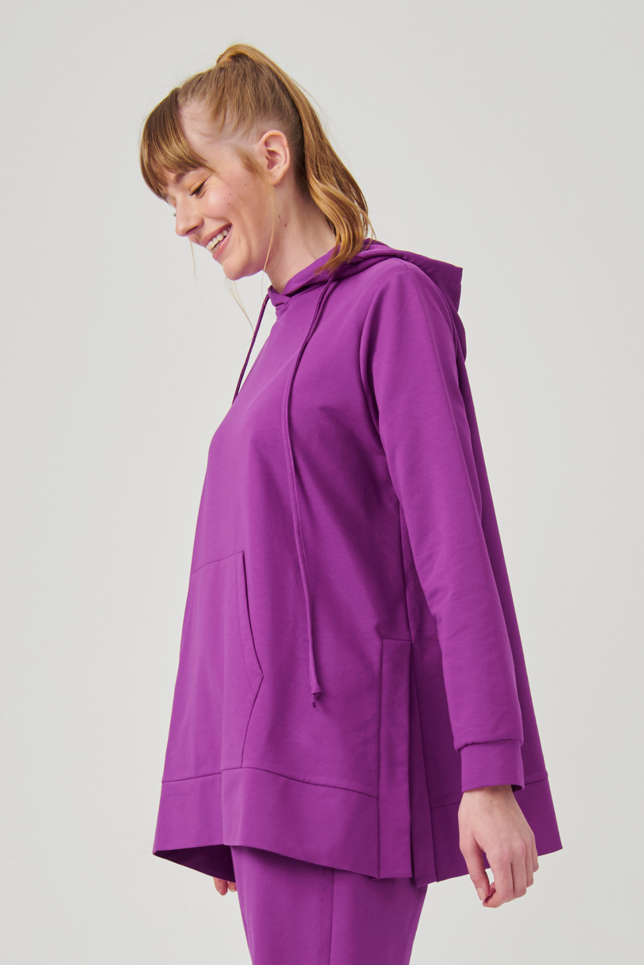 Efsane Premium Pamuk Sweat Fuşya