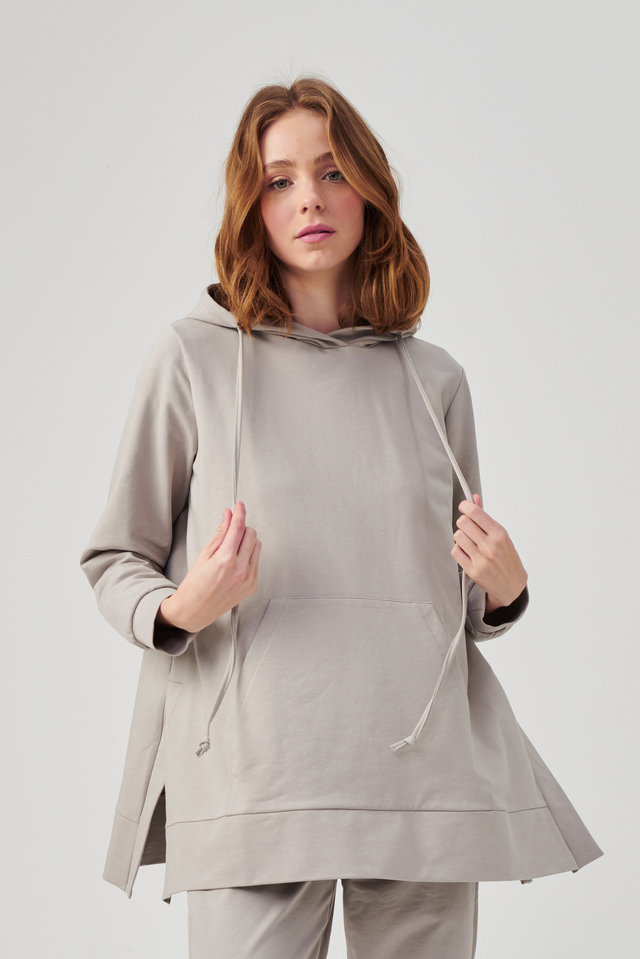 Efsane Premium Pamuk Sweat Gri